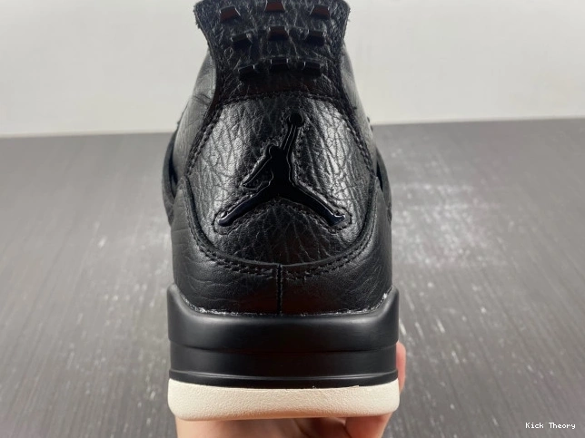 Kick Theory 819139-010 Pony 4 Jordan Retro Black Hair 0802